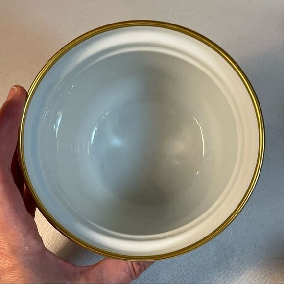 Bing & Grondahl Seagull with gold Flowerpot No 668 - Picture 13 of 15